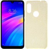 Чохол Silicone 3in1 Блискітки для Xiaomi Redmi 7 Золотий Чохол Silicone 3in1 Блискітки для Xiaomi Redmi 7 Золотий