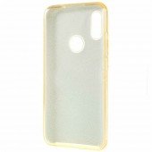 Чохол Silicone 3in1 Блискітки для Xiaomi Redmi 7 Золотий Чохол Silicone 3in1 Блискітки для Xiaomi Redmi 7 Золотий