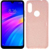Чехол Silicone 3in1 Блёстки для Xiaomi Redmi 7 Pink Чехол Silicone 3in1 Блёстки для Xiaomi Redmi 7 Pink