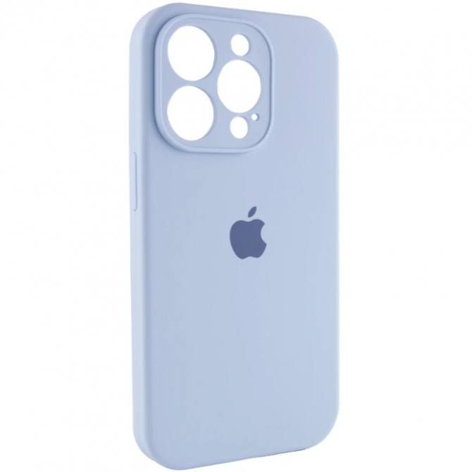 Силіконовий чохол для iPhone 14 Pro Max Lilac Blue FULL-1