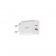МЗП 1USB + Type-C Baseus Cube QC 30W EU Moon White