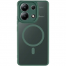 Чeхол TPU+PC Lyon Frosted series with Magsafe Xiaomi Redmi Note 13 4G Green