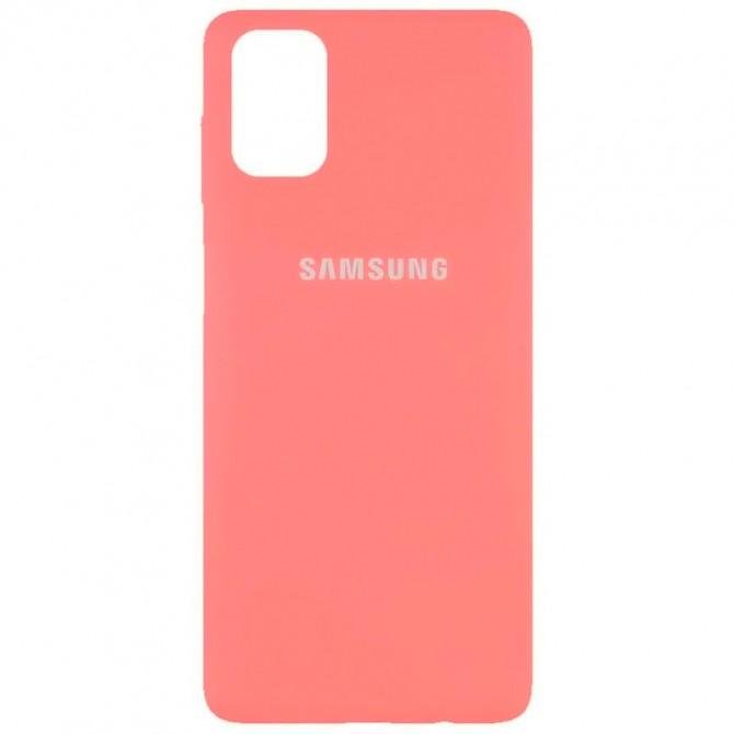 Оригинальный чехол Original Soft Case Samsung M515 Galaxy M51 Персиковый FULL-3