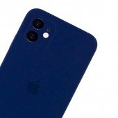 Оригинальный силиконовый чехол для iPhone 11 Темно Синий FULL (SQUARE SHAPE) Оригинальный силиконовый чехол для iPhone 11 Темно Синий FULL (SQUARE SHAPE)