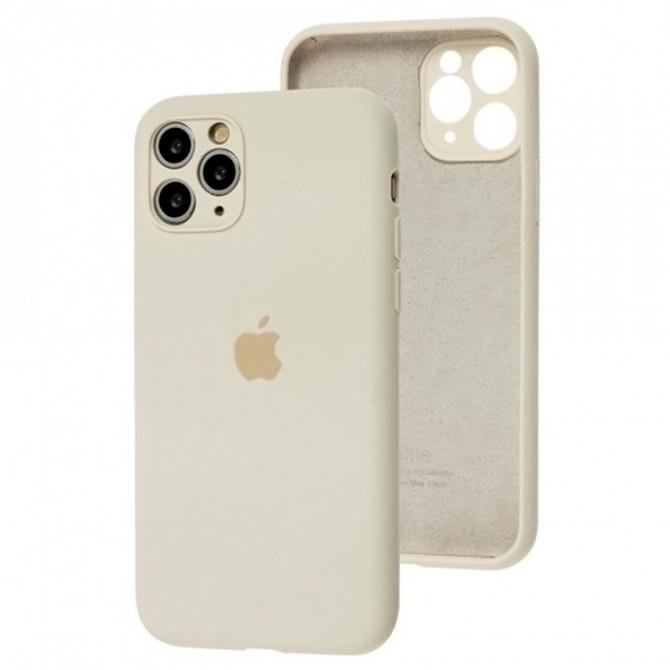 Оригинальный силиконовый чехол для iPhone 11 Pro Max Молочный FULL