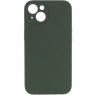 Силиконовый чехол для iPhone 15 Plus Cyprus Green FULL