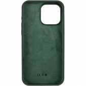 Силиконовый чехол для iPhone 15 Plus Cyprus Green FULL