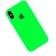 Оригинальный силиконовый чехол для iPhone X/Xs Неоново Зеленый