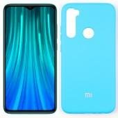 Чохол Soft Case для Xiaomi Redmi Note 8 Яскраво Синій FULL