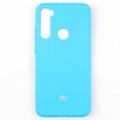 Чохол Soft Case для Xiaomi Redmi Note 8 Яскраво Синій FULL