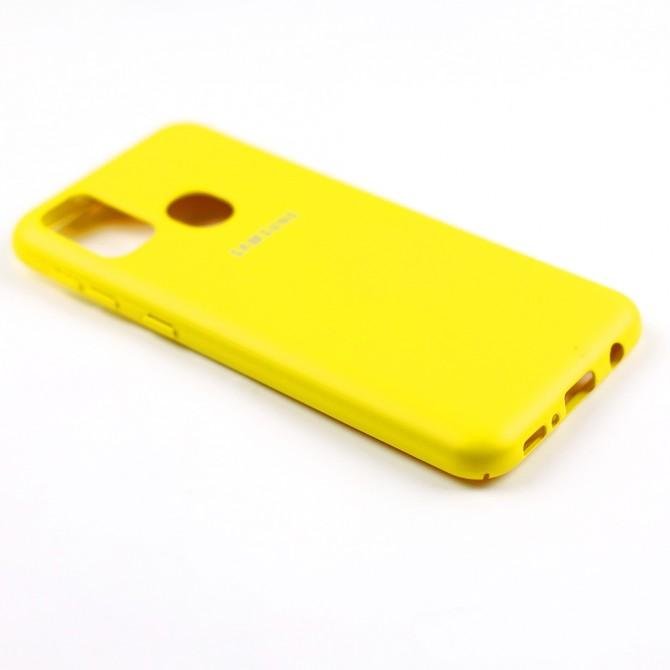 Чехол Soft Case для Samsung M307 Galaxy M30s/M215 Galaxy M21 Желтый FULL-3