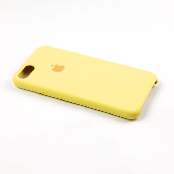 Чехол силиконовый для iPhone 7/8 Светло желтый-3
