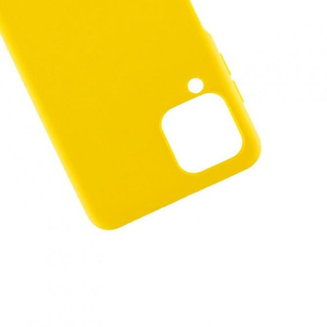 Чехол Original Soft Case Samsung A225 Galaxy A22/M32 Желтый FULL-2