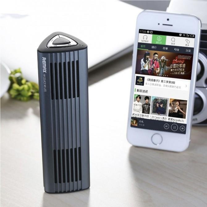 Портативна колонка Remax RB-M3 Чорний-3