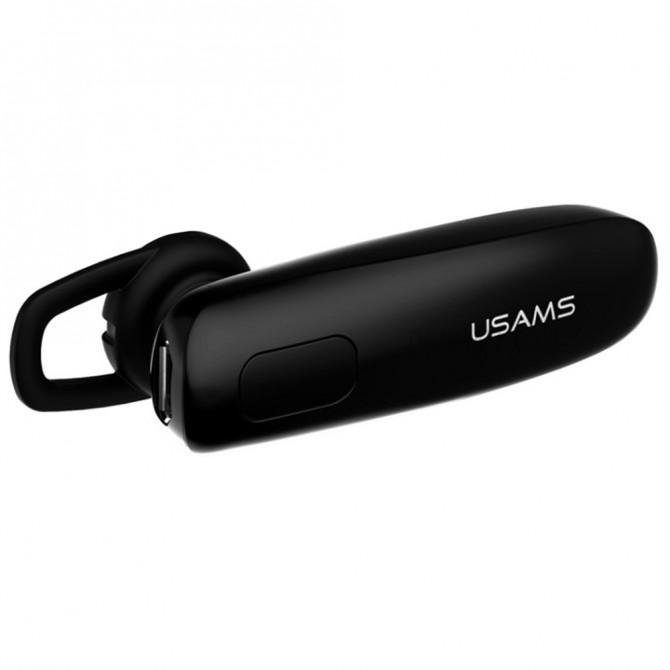 Bluetooth гарнитура Usams LK series US-LK001 Чёрный (BHULK01)-3