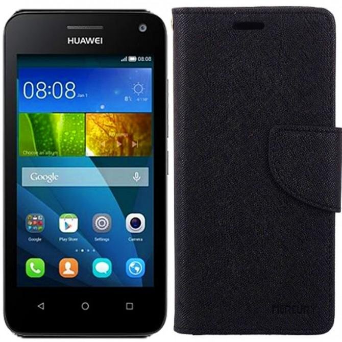 Чохол книжка Goospery для Huawei Y3c Чорний