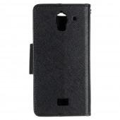 Чехол книжка Goospery для Huawei Y3c Чёрный