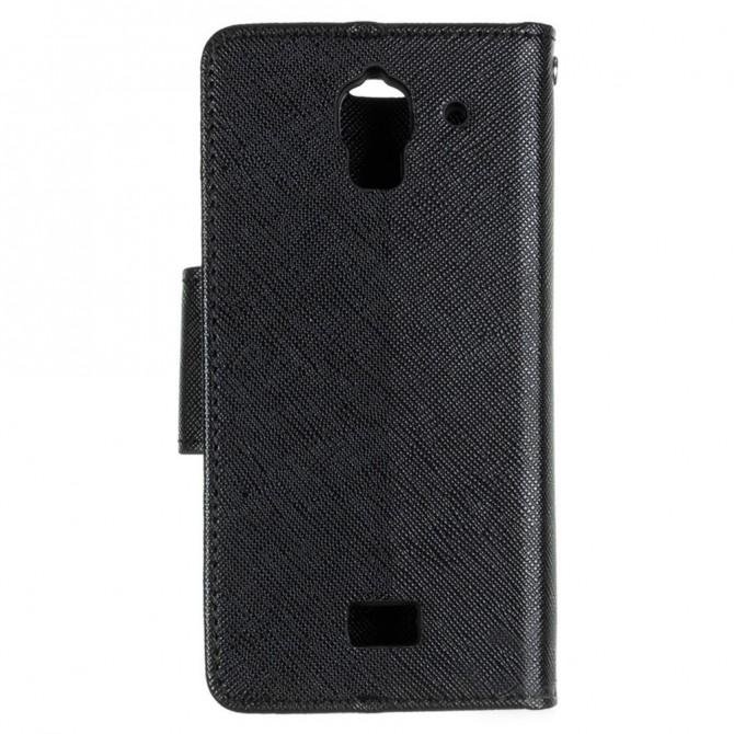 Чохол книжка Goospery для Huawei Y3c Чорний-2