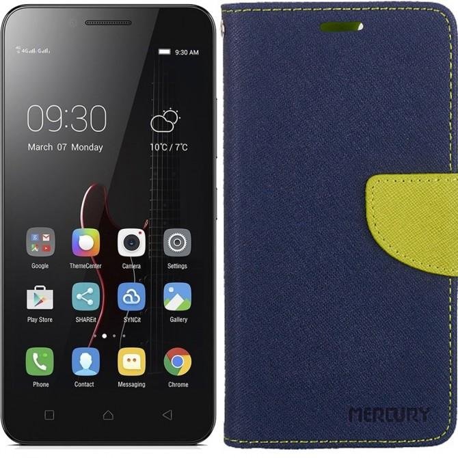 Чохол книжка Goospery для Lenovo A2020 (Vibe C) Синій