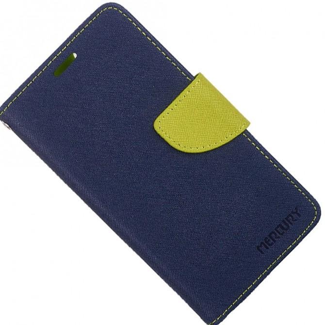 Чохол книжка Goospery для Lenovo A2020 (Vibe C) Синій-2