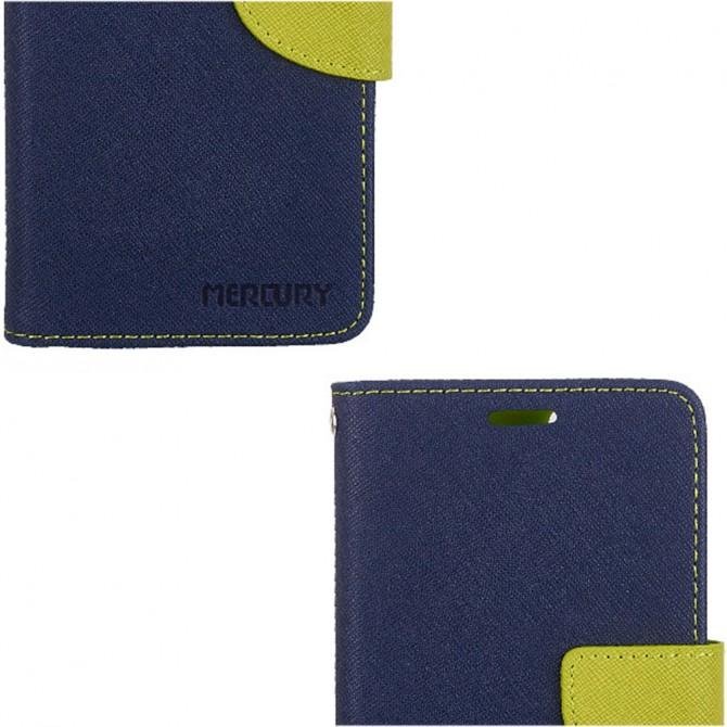 Чохол книжка Goospery для Lenovo A2020 (Vibe C) Синій-3