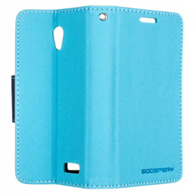 Чохол книжка Goospery для Lenovo A319 Синій-4