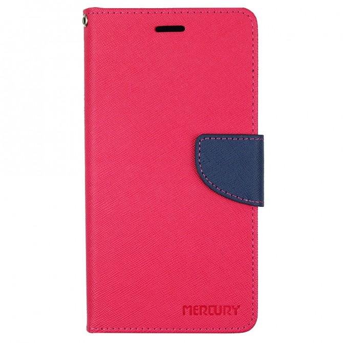 Чохол книжка Goospery для Lenovo Vibe K6 Note Рожевий-1