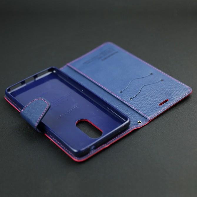 Чохол книжка Goospery для Lenovo Vibe K6 Note Рожевий-4