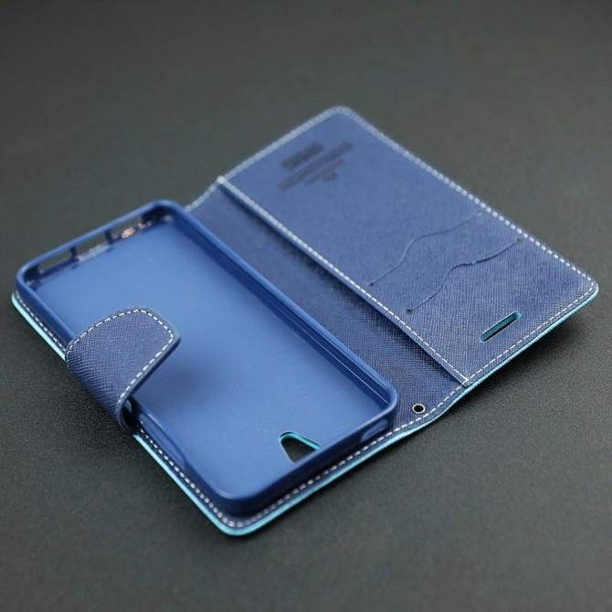 Чохол книжка Goospery для Lenovo Vibe S1 Синій-4