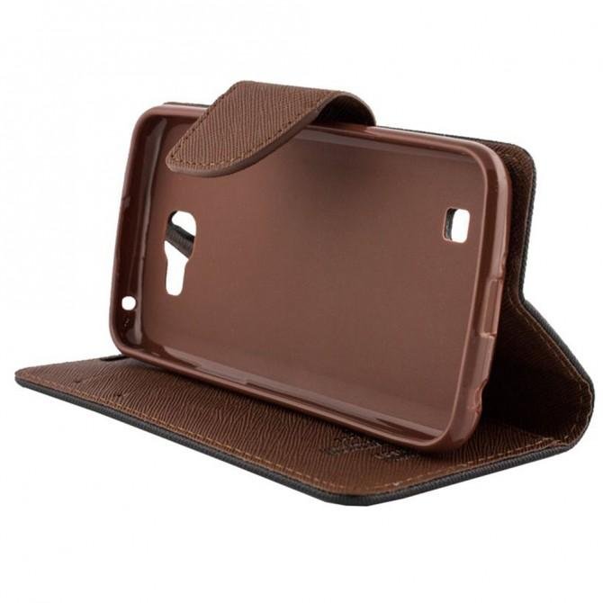 Чохол книжка Goospery для LG K4/K130E Чорний-3