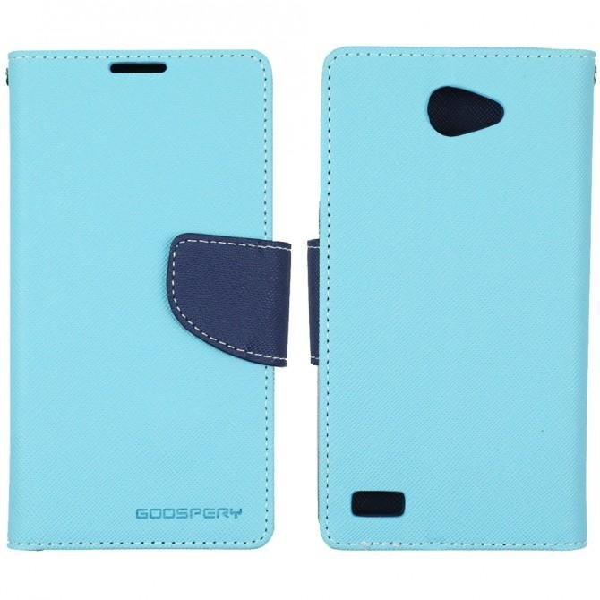 Чехол книжка Goospery для LG Max/X155 Blue