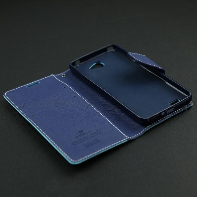 Чехол книжка Goospery для LG Max/X155 Blue-3