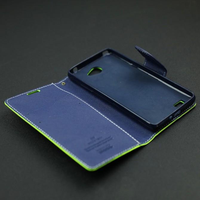 Чохол книжка Goospery для LG Max/X155 Зелений-3