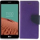 Чохол книжка Goospery для LG Max/X155 Фіолетовий