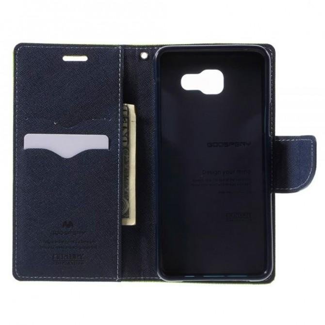 Чохол книжка Goospery для Samsung A310 (A3-2016) Зелений-3