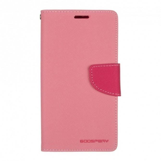 Чохол книжка Goospery для Samsung A310 (A3-2016) Рожевий-1