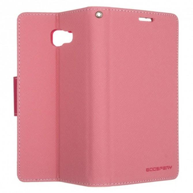 Чохол книжка Goospery для Samsung A310 (A3-2016) Рожевий-3