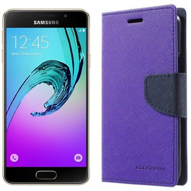 Чехол книжка Goospery для Samsung A310 (A3-2016) Violet