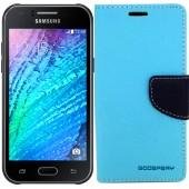 Чохол книжка Goospery для Samsung J110 (J1 Ace) Синій
