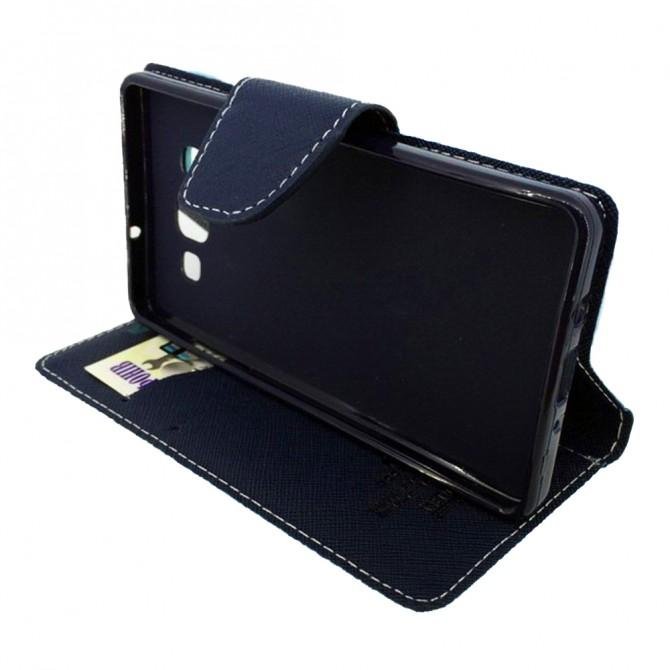 Чохол книжка Goospery для Samsung J110 (J1 Ace) Синій-2