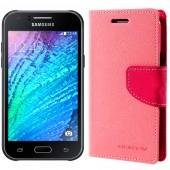 Чехол книжка Goospery для Samsung J110 (J1 Ace) Pink