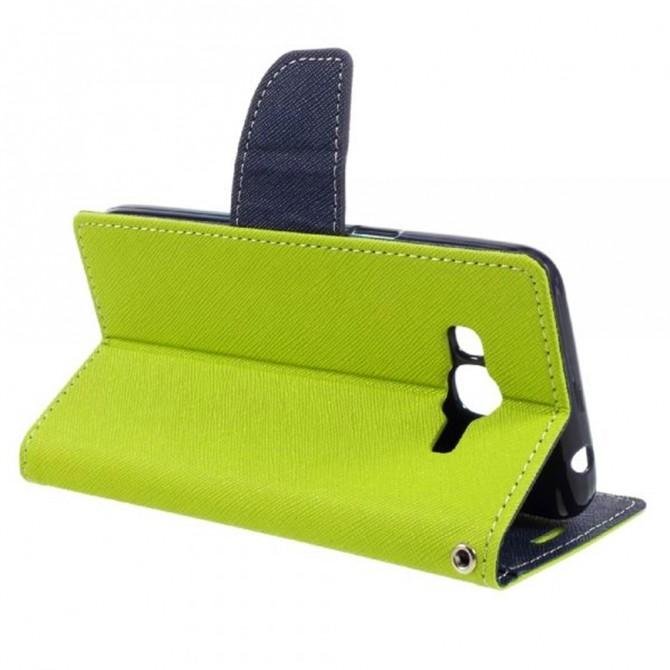 Чохол книжка Goospery для Samsung J200 (J2) Зелений-3
