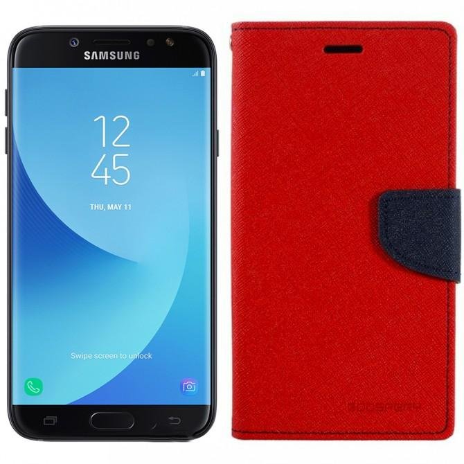 Чохол книжка Goospery для Samsung J330 (J3-2017) Червоний