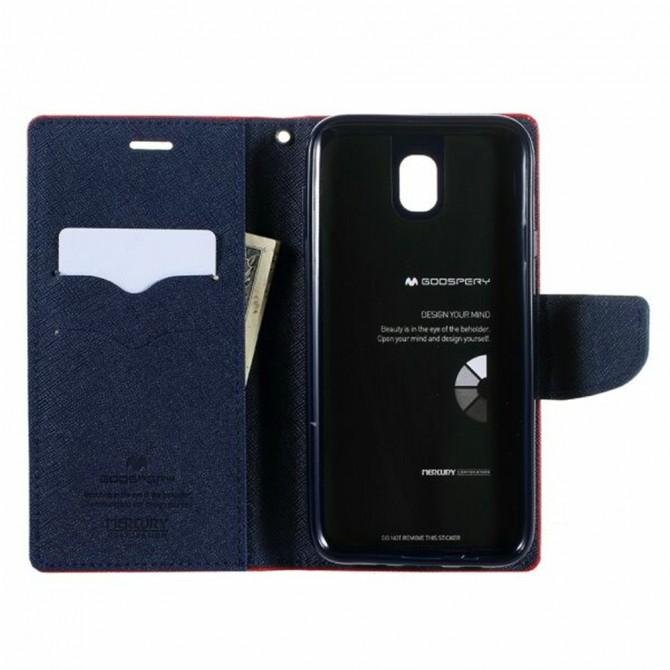 Чохол книжка Goospery для Samsung J330 (J3-2017) Червоний-3