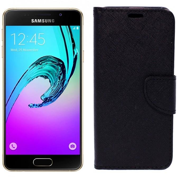 Чехол книжка Goospery для Samsung J7 Prime Чёрный