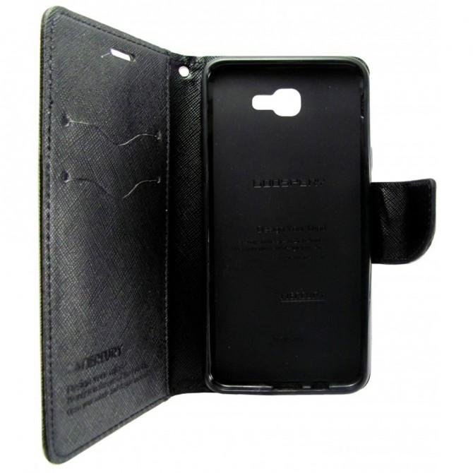 Чехол книжка Goospery для Samsung J7 Prime Чёрный-2