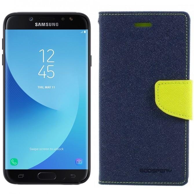 Чохол книжка Goospery для Samsung J730 (J7-2017) Синій
