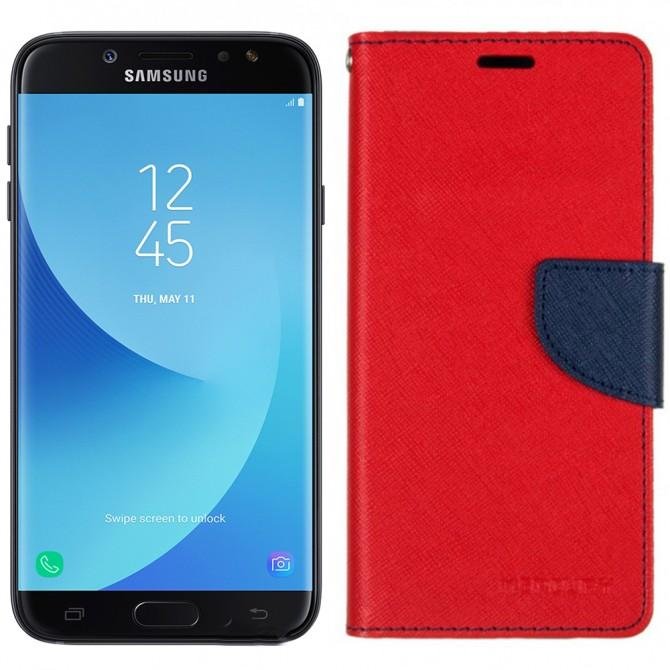 Чохол книжка Goospery для Samsung J730 (J7-2017) Червоний