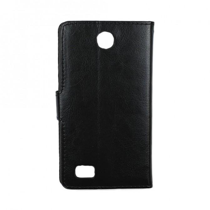 Чехол книжка для Lenovo S656 Чёрный-2