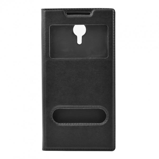 Чехол книжка для Huawei Y3c Чёрный